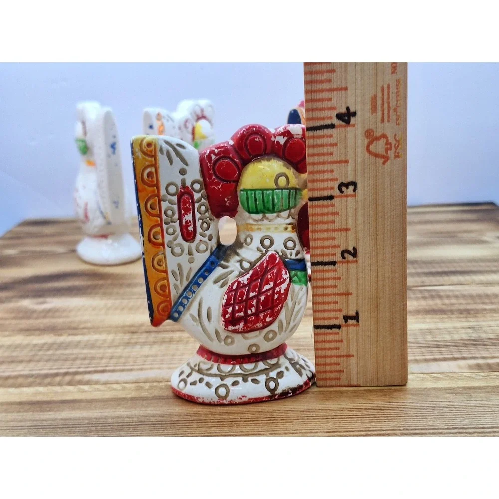 Old Chicken Collectible 2 Sets X4 Vintage Rooster Salt & Pepper Shakers LEGO X4‎